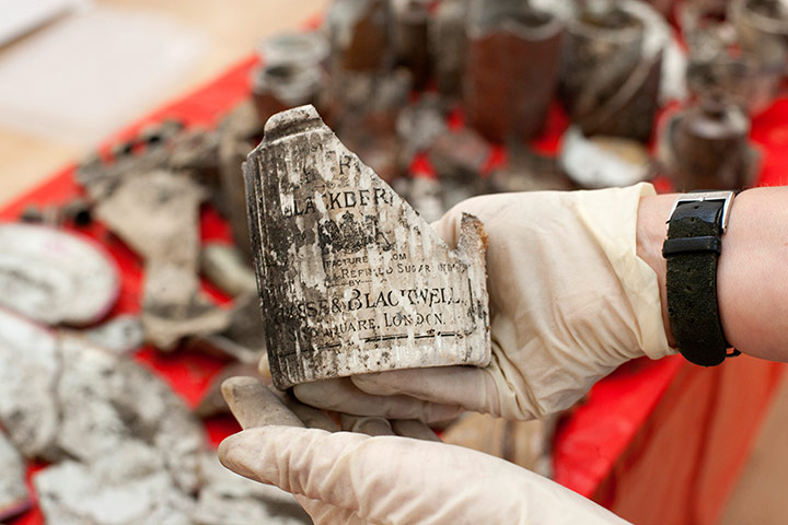 Greenwich find: A jar of Crosse and Blackwell Blackberry jam