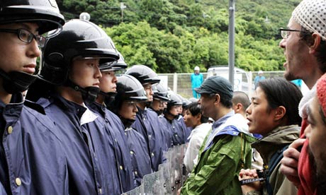 Anti-nuclear protest in Japan