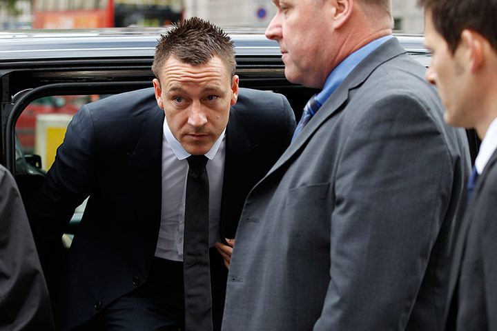 Picture desk live: John Terry arrives at Westminster Magistrates Court in London