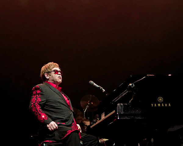 Readers gigs: Elton John at Newcastle Metro Radio Arena on 13 June 