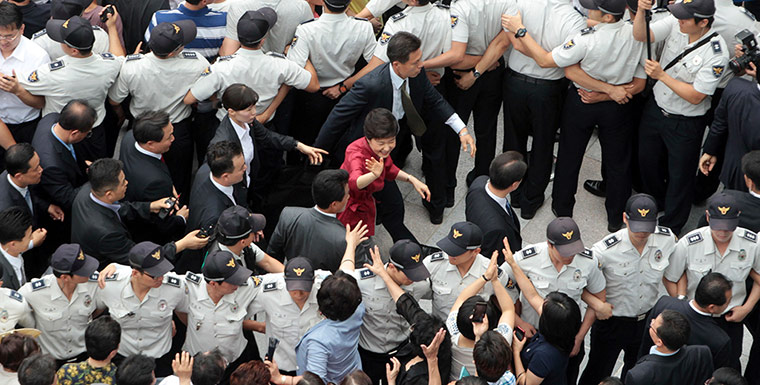 Picture desk live: Park Geun-hye launches her bid to become president in Seoul, Korea