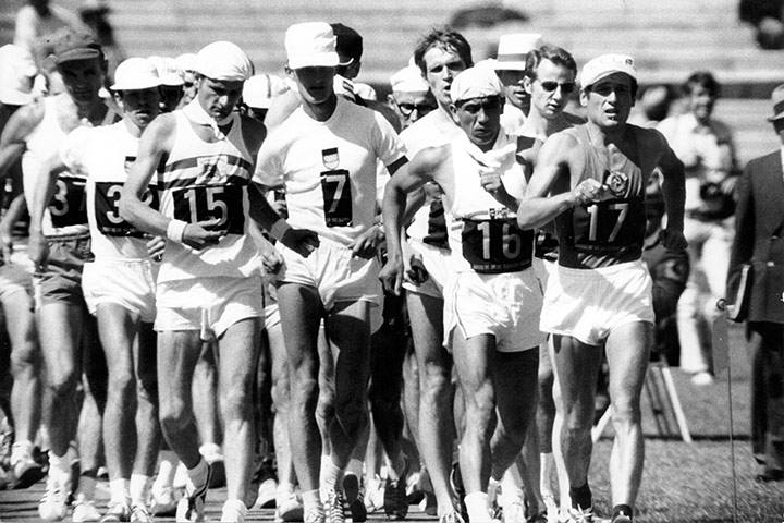 GNM Archive Olympics: 50km walk Mexico 1968
