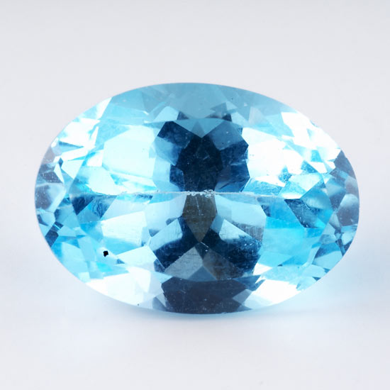UGA75763 Blue Topaz Semi Precious Stones