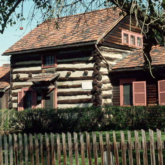 Joseph Bimelek Log Haus at Zoar
