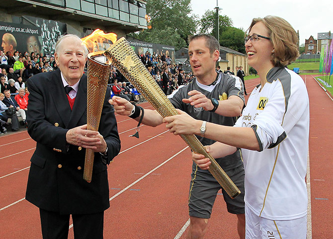 Olympic torch day 53: Olympic torch day 53