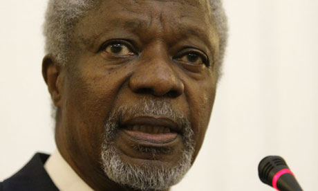 Kofi Annan will brief the security council