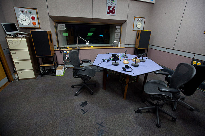 Bush House: An empty studio