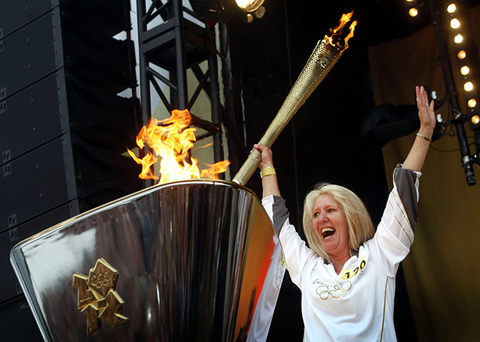 Olympic Torch relay: Day 54 - The Olympic Torch 