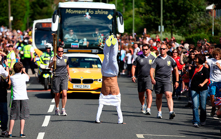 Olympic Torch relay: Day 54 - Olympic Torch Relay