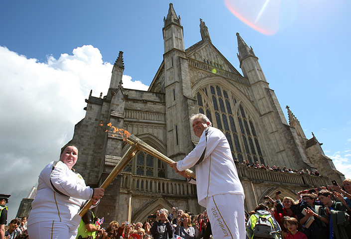 Olympic Torch relay: Day 54 - The Olympic Torch 