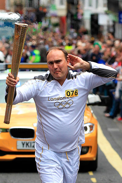 Olympic Torch relay: Day 54 - Olympic Torch Relay