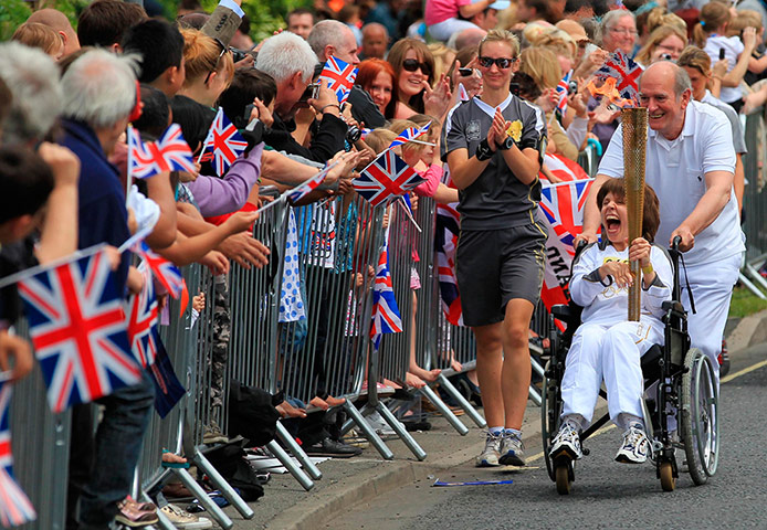 Olympic Torch relay: Day 54 - Olympic Torch Relay