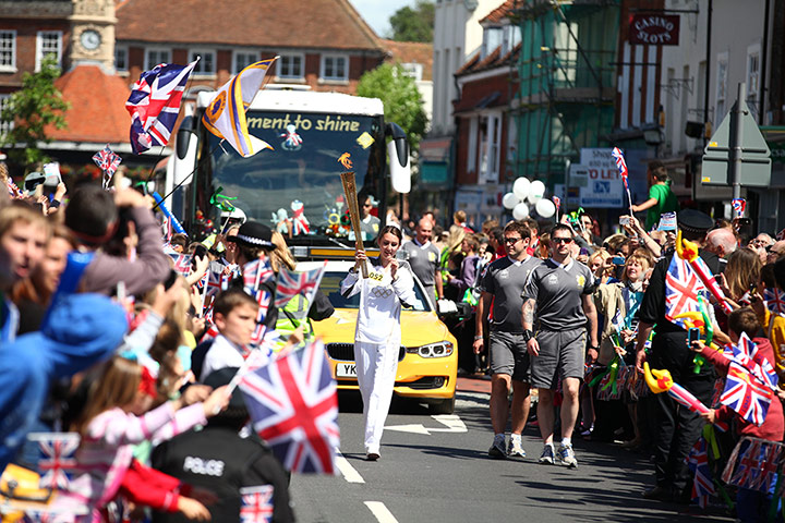Olympic Torch relay: Day 54 - Olympic Torch Relay