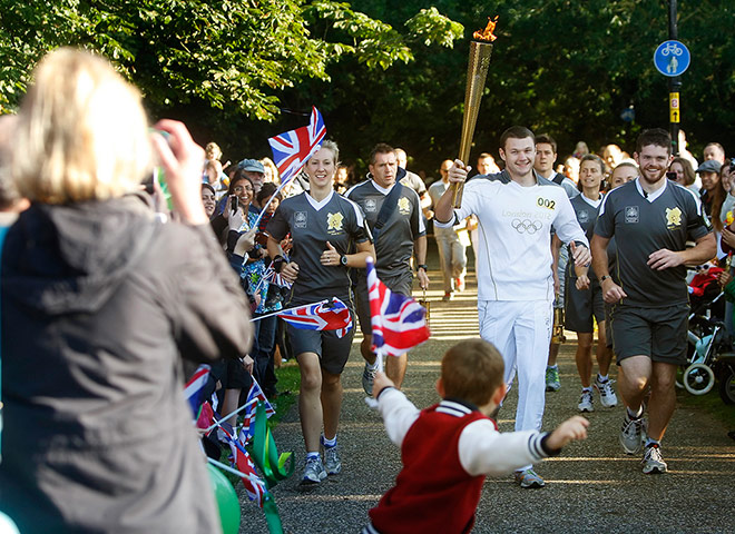 Olympic Torch relay: Day 54 - Olympic Torch Relay