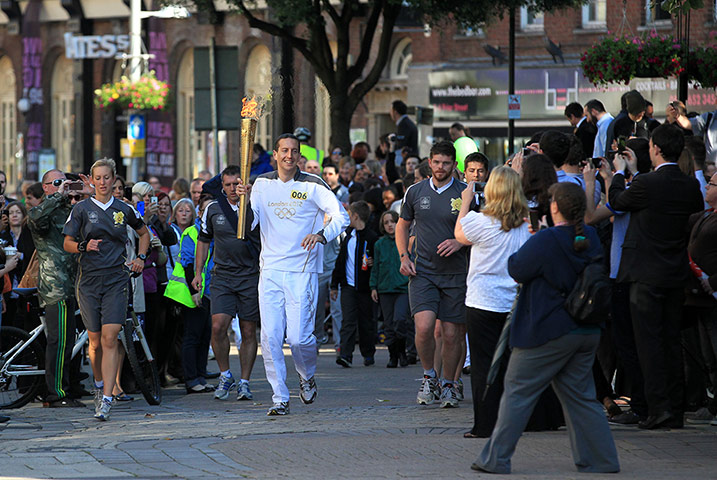 Olympic Torch relay: Day 54 - Olympic Torch Relay