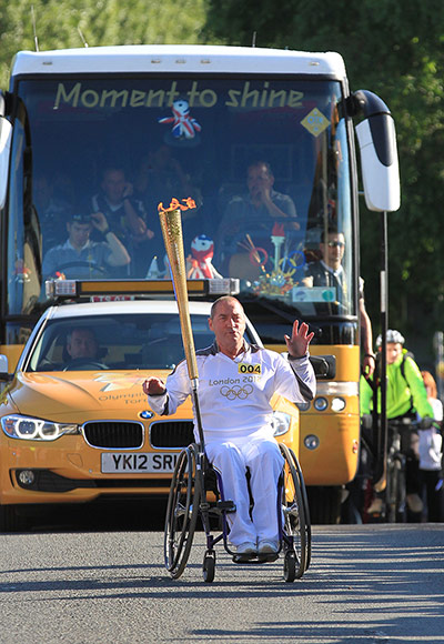 Olympic Torch relay: Day 54 - Olympic Torch Relay