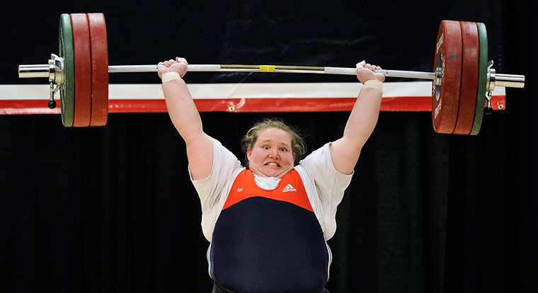 Olympic characters: 2012 U.S. Olympic Team Trials - Women's Weightlifting