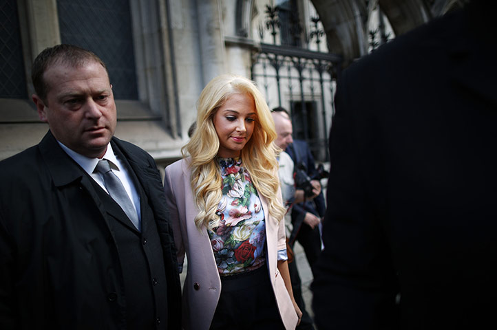 Picture Desk Live: X Factor Judge Tulisa Contostavlos at the High Court