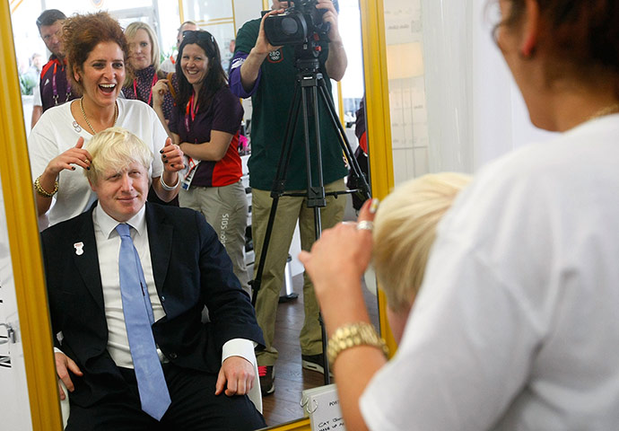 Picture Desk Live: P&G Opens Salon in the Olympic Village