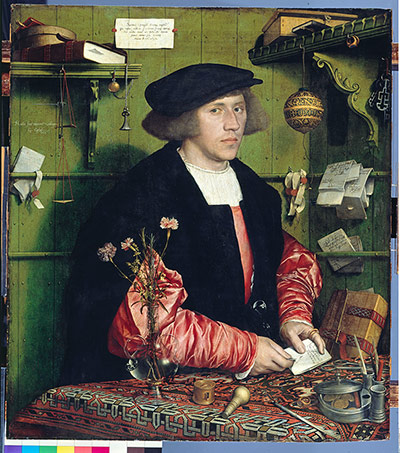 German gallery: Portrait of Georg Gisze