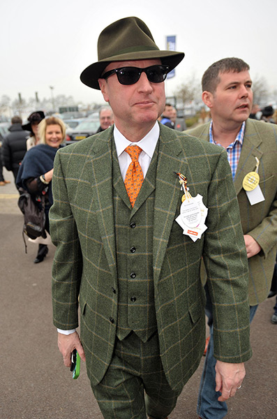 Week in business: Rich Ricci arrives during day three of the 2012 Cheltenham Fesitval 