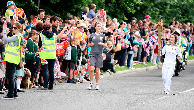 Olympic Torch relay: Day 55 - Olympic Torch Relay
