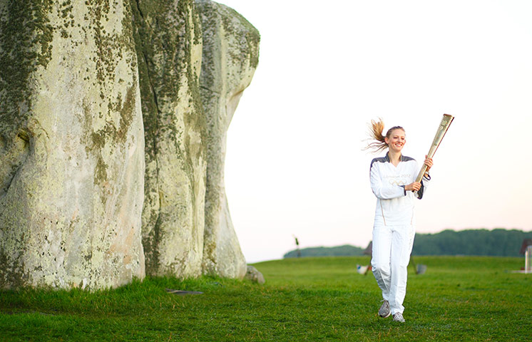 Olympic Torch relay: Day 55 - Olympic Torch Relay