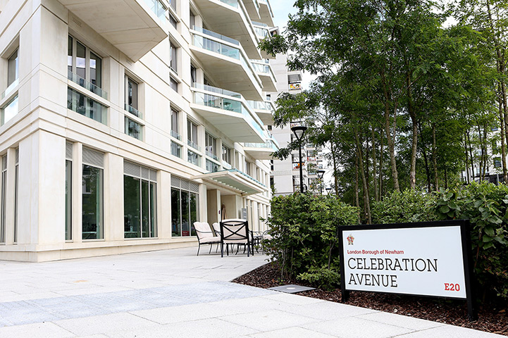 Olympic Village: General viewsof the Olympic Village