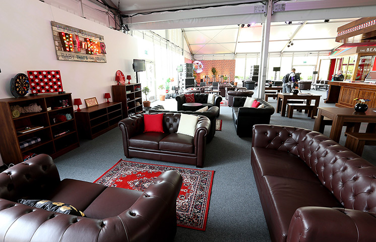 Olympic Village: Bar and lounge area