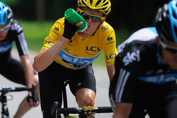 cycling: Overall leader's yellow jersey, British