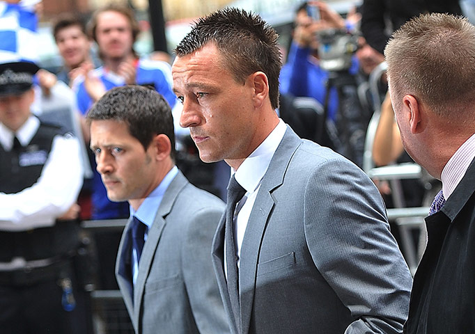 Picture Desk Live: John Terry Arrives At Court For Alleged Racial Abuse
