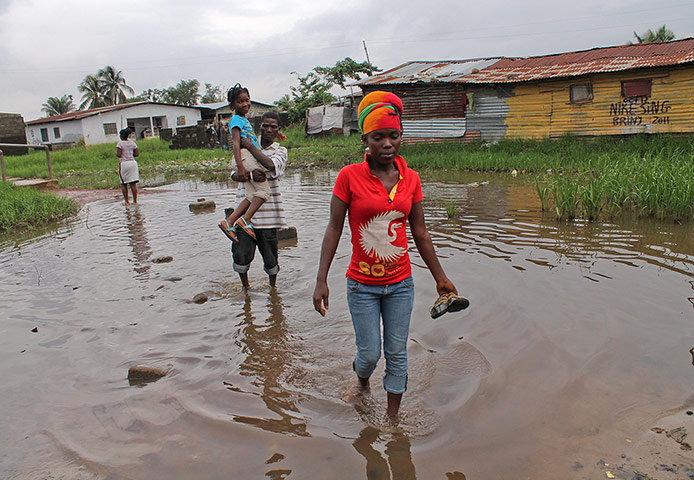 A Longer View - Flooding: Heavy rainfall casing floods in West Africa