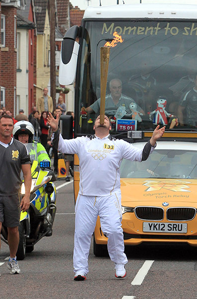 Olympic Torch Relay: Day 56 - The Olympic Torch 