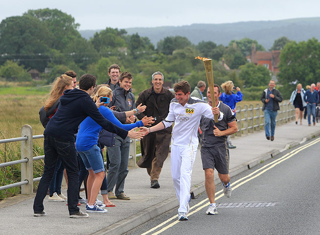 Olympic Torch Relay: Day 56 - Olympic Torch Relay