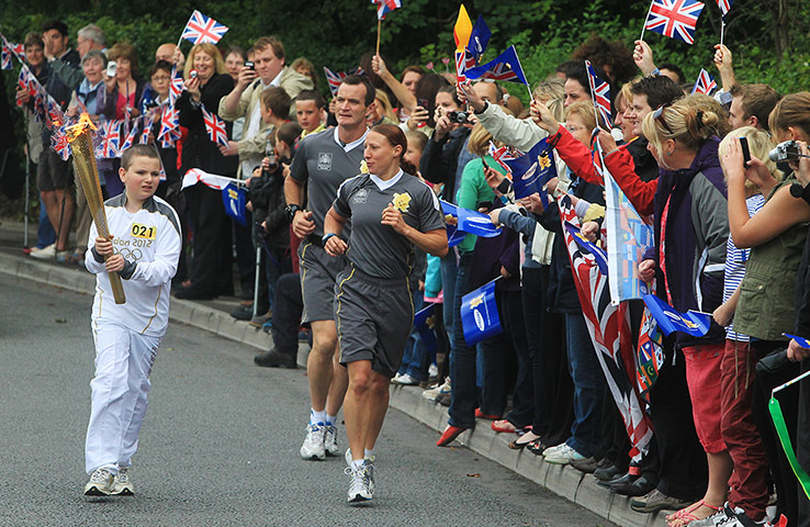 Olympic Torch Relay: Day 56 - Olympic Torch Relay