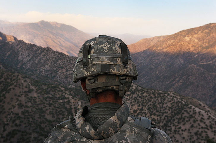 US Army Camouflage : U.S. Army Battles Taliban In Kunar Province