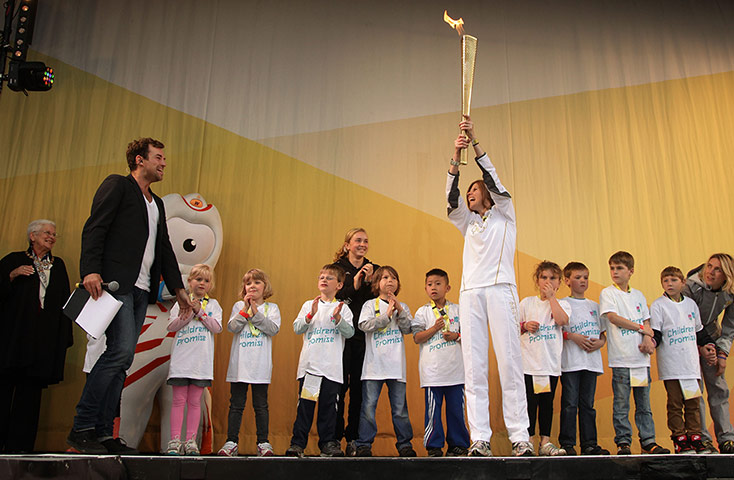 Olympic Torch Relay: Day 57 - Olympic Torch Relay