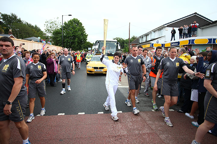 Olympic Torch Relay: Day 57 - Olympic Torch Relay