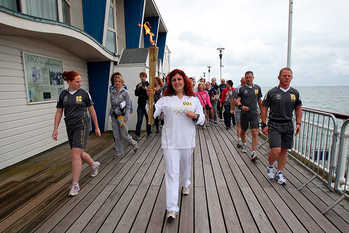 Olympic Torch Relay: Day 57 - Olympic Torch Relay