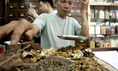 A Chinese herbalist