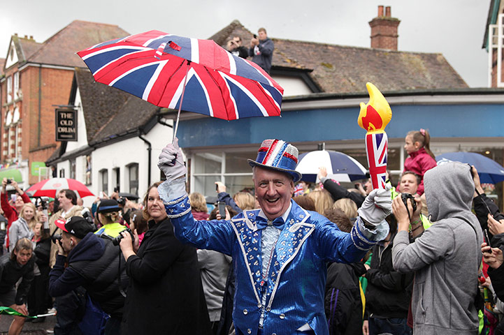 Picture desk live: Day 59 - The Olympic Torch Continues Its Journey Around The UK