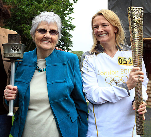 Olympic torch day 59: Olympic torch day 59