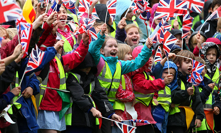 Olympic torch day 59: Olympic torch day 59 - in pictures