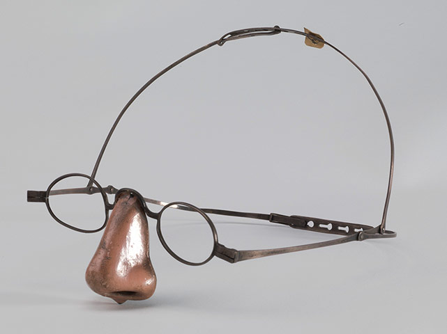 Wellcome Collection: Silver prosthetic nose