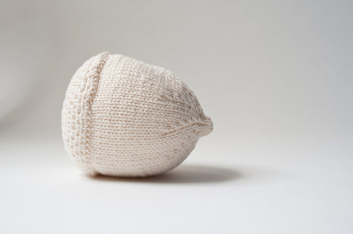 Wellcome Collection: Knitted breast prosthesis	