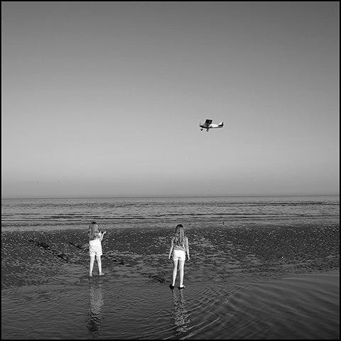 RPS print exhibition: Poppy & Honey at Pett Level, Winchelsea Beach