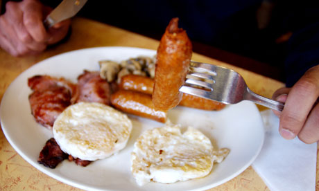 Fried English breakfast