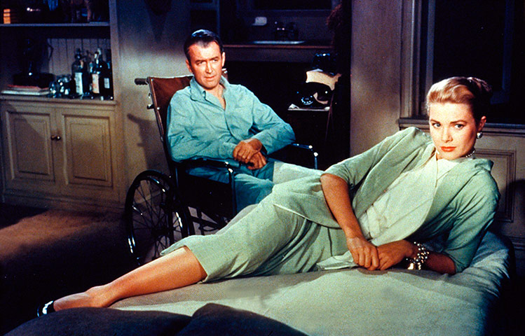 Hitchcock: Rear Window,  James Stewart,  Grace Kelly