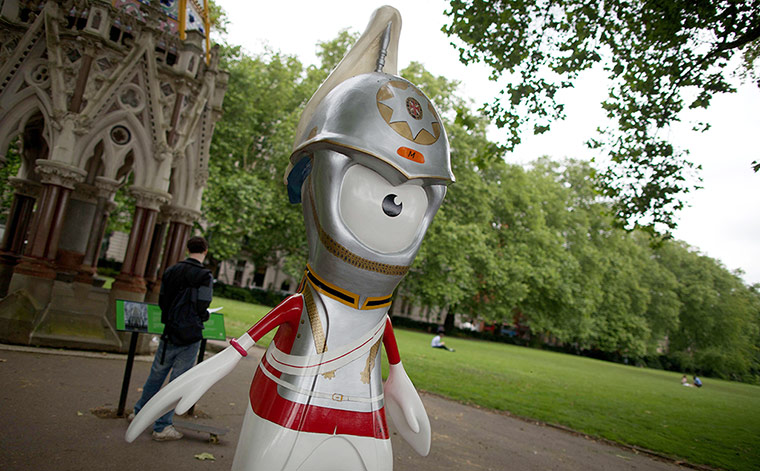 Olympic mascot statues: Olympic mascot statues