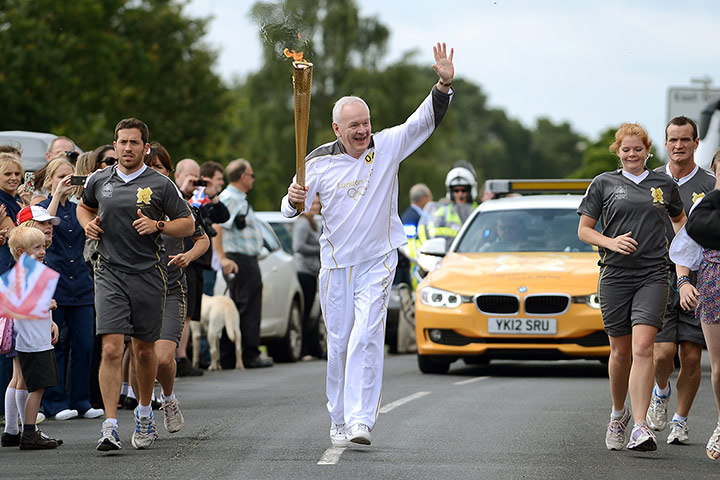 Olympic torch day 60: Olympic torch day 60